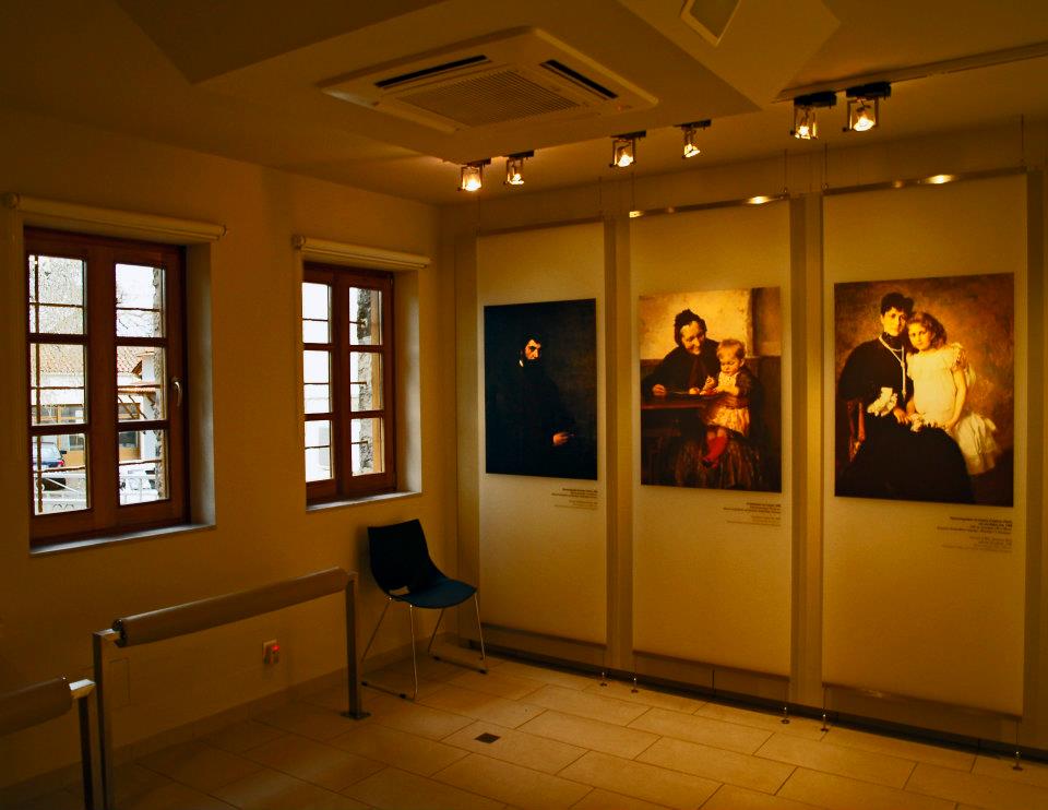 Εσωτερικός χώρος Ψηφιακού Μουσείου «Γεώργιος Ιακωβίδης».